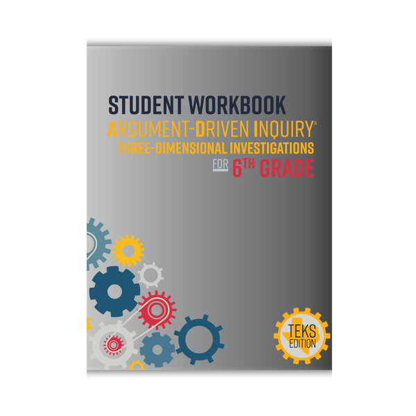 6th Grade Student Workbooks Pack of 6 (TEKS Edition)