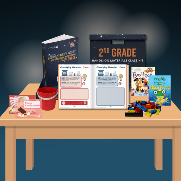 2nd Grade NGSS: ADI Science Class Bundle (Teacher Book + Workbooks + Hands-On Kits)