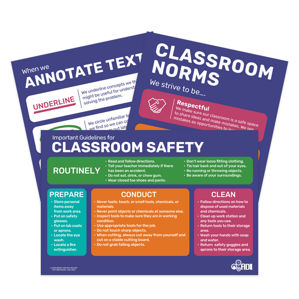 Classroom Poster Pack - ADI Store