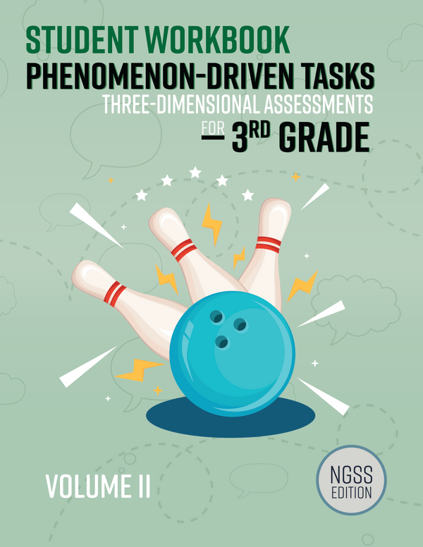 Phenomenon-Driven Tasks for 3rd Grade Science, NGSS: Vol. 2 Student Workbooks (Pack of 6)