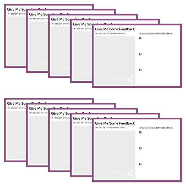 Give Me Some Feedback Cards - ADI Store