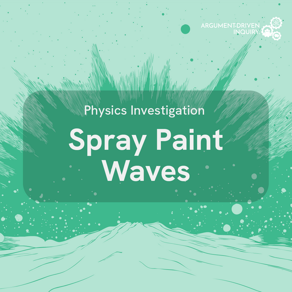 Spray Painting Waves Investigation Kit