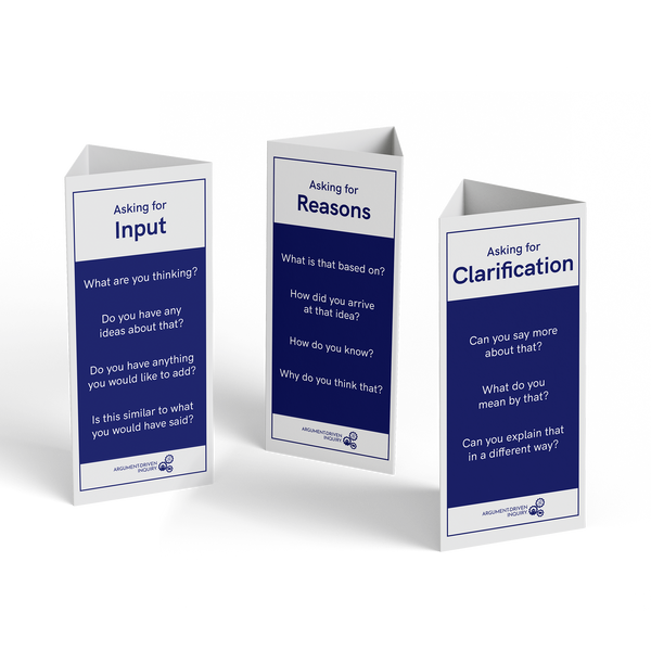 Talk Moves Table Tents - ADI Store