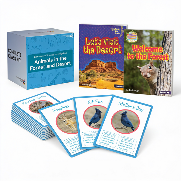 Animals in the Forest and Desert Investigation Kit