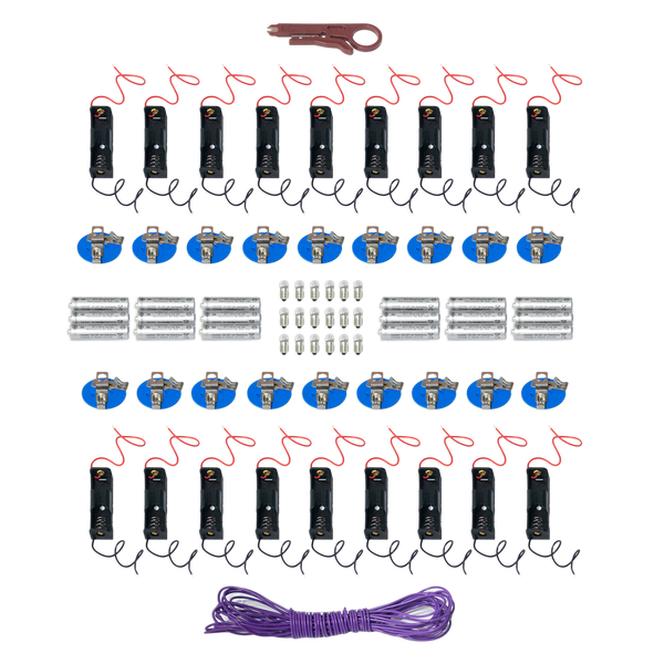 Batteries and Bulbs in a Closed Circuit - ADI Store
