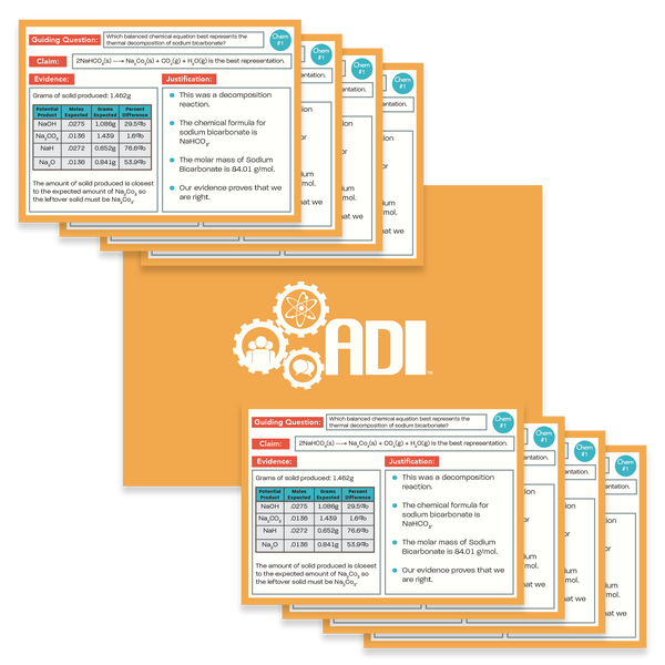 Chemistry Argument Cards - ADI Store