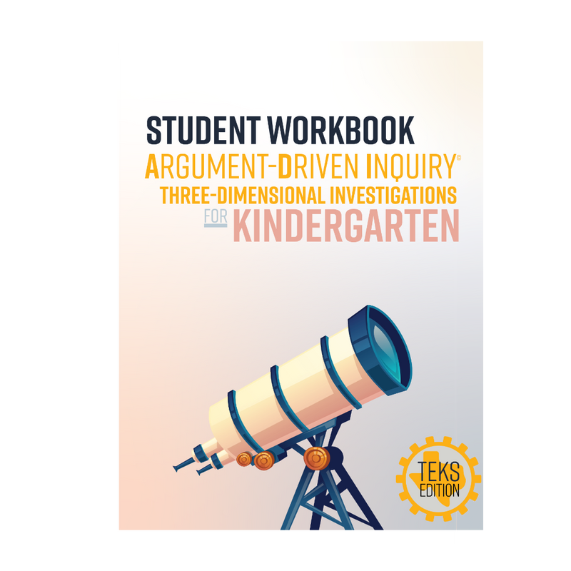 Kindergarten Student Workbooks Pack of 6 (TEKS Edition)