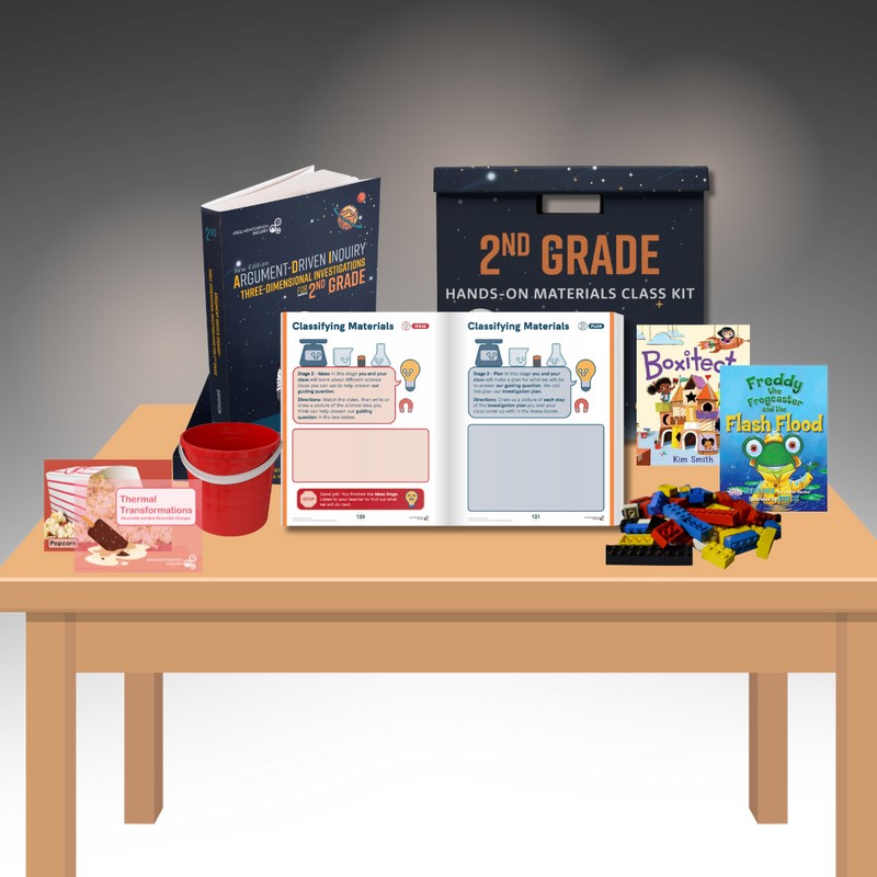 2nd Grade NGSS: ADI Science Class Bundle (Teacher Book + Workbooks + Hands-On Kits)