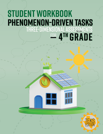 Phenomenon-Driven Tasks for 4th Grade Science, Texas Edition Student Workbooks (Pack of 6)