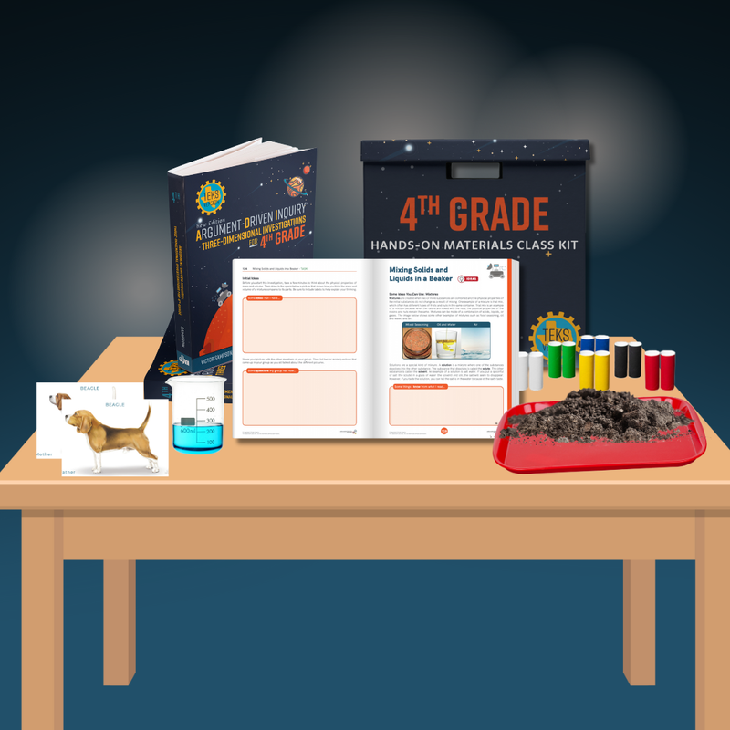 4th Grade Texas, ADI Science Class Bundle (Teacher Book + Workbooks + Hands-On Kits)