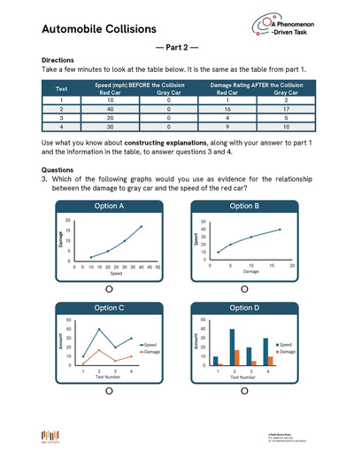 Phenomenon-Driven Tasks for 4th Grade Science, Vol. 1 (NGSS)