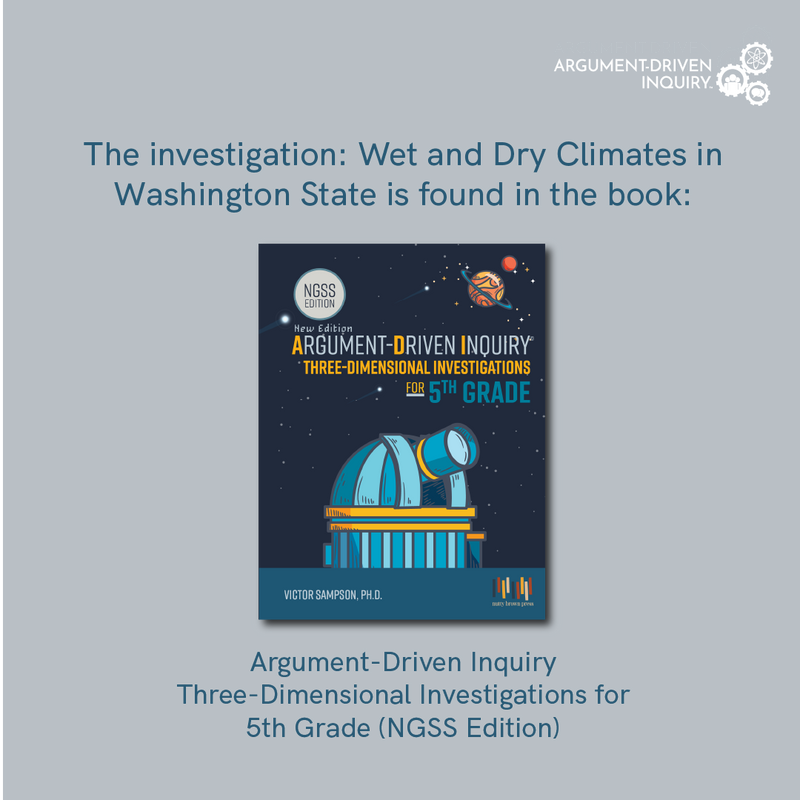 Wet and Dry Climates in Washington State Investigation Kit