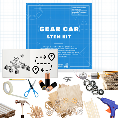 Gear Car STEM Kit