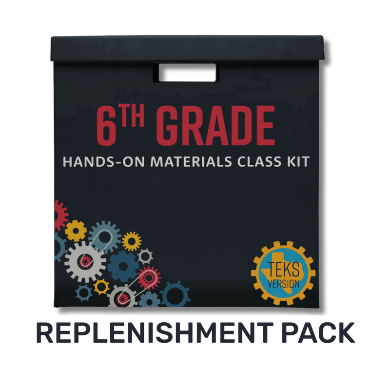 6th Grade Texas Book Investigation Kit Replenishment Pack