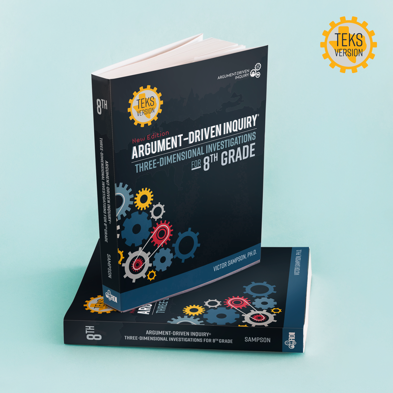 Argument-Driven Inquiry for 8th Grade Book (New 2024 Texas Edition) - ADI Store