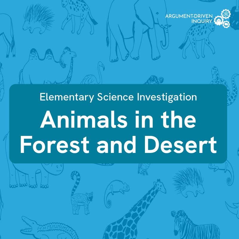 Animals in the Forest and Desert Investigation Kit