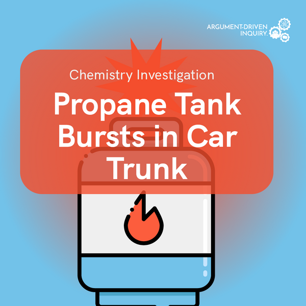 Propane Tank Bursts in Car Trunk Investigation Kit