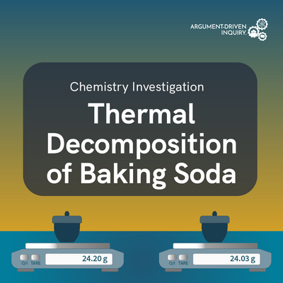 Thermal Decomposition of Baking Soda Investigation Kit