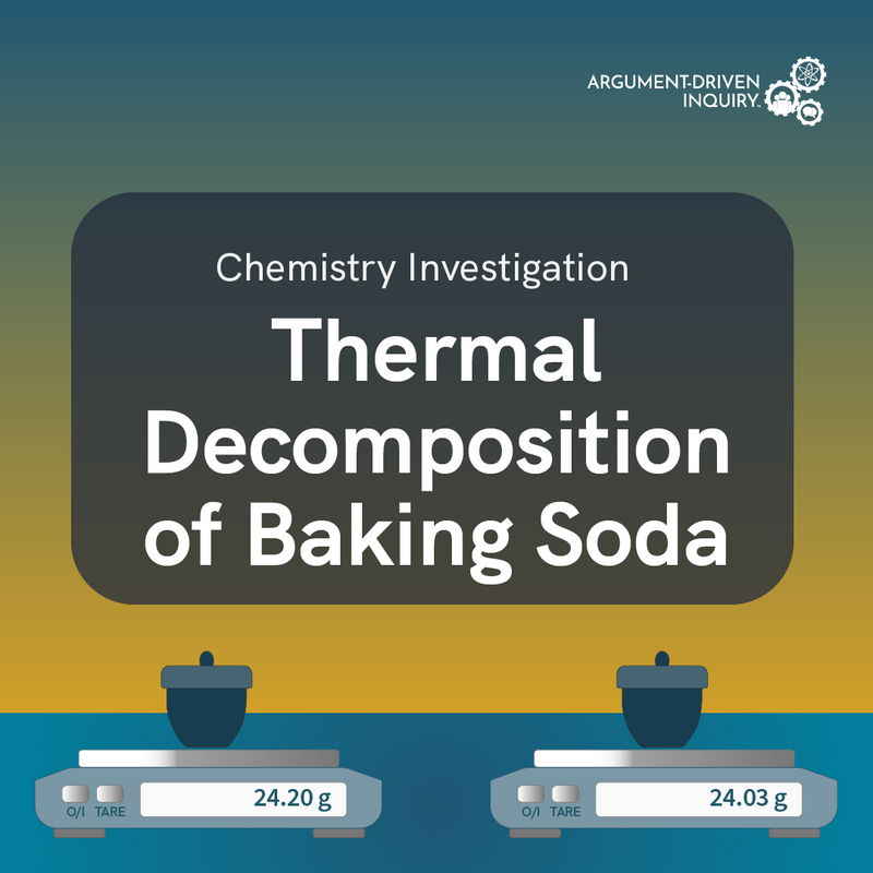 Thermal Decomposition of Baking Soda Investigation Kit