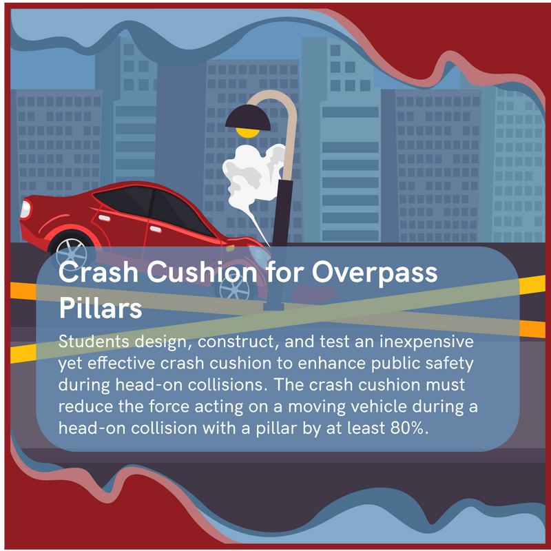 Crash Cushion for Overpass Pillar Engineering Design Challenge - ADI Store