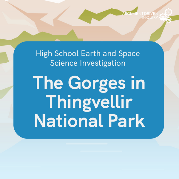 The Gorges in Thingvellir National Park Investigation Kit