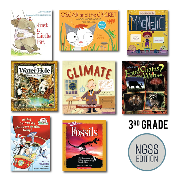 Science Picture Books for ADI 3rd Grade Investigations (NGSS Edition)