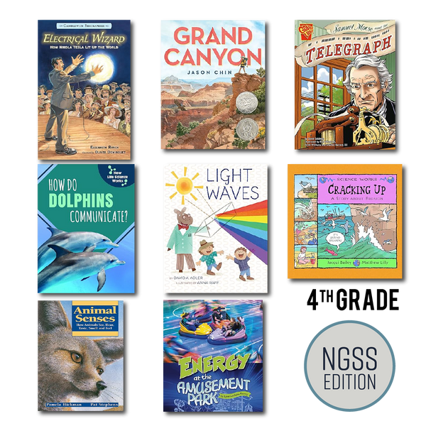 Science Picture Books for ADI 4th Grade Investigations (NGSS Edition)
