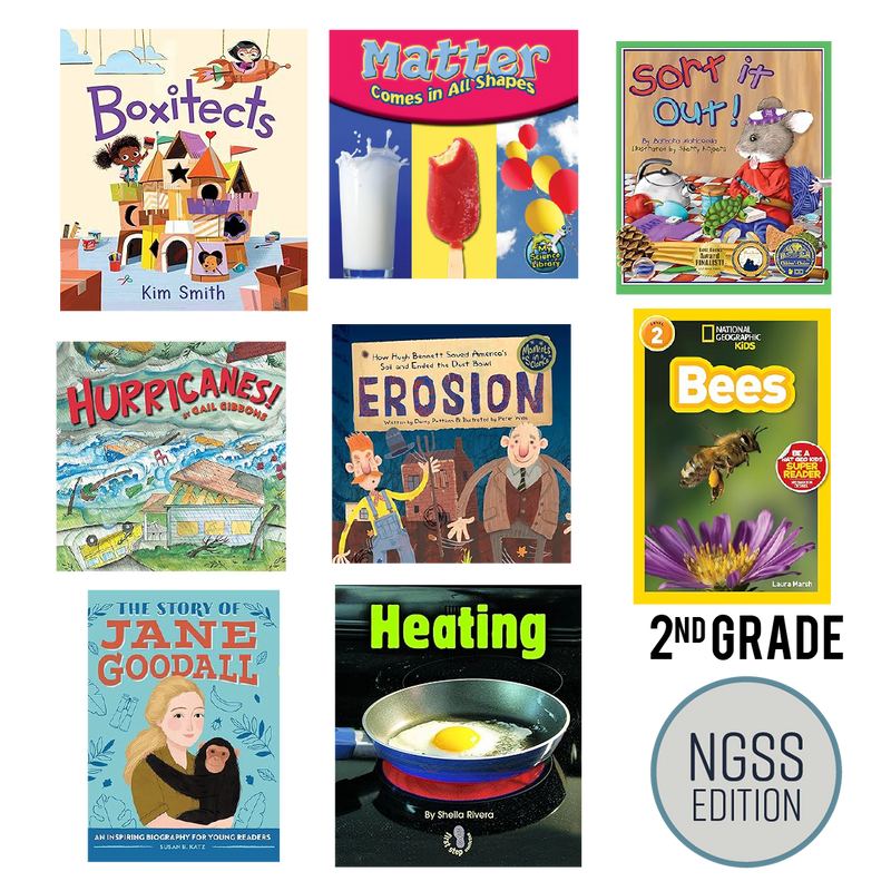 Science Picture Books for ADI 2nd Grade Investigations (NGSS Edition)