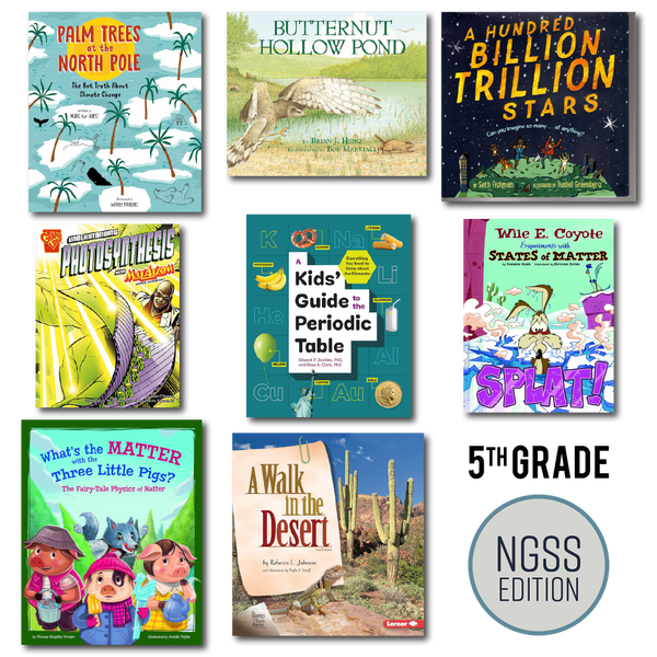 Science Picture Books for ADI 5th Grade Investigations (NGSS Edition)