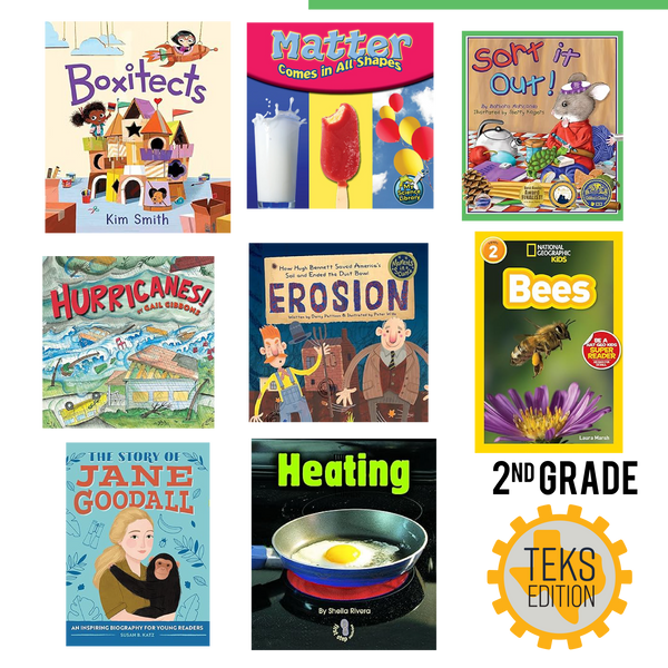Science Picture Books for ADI 2nd Grade Investigations (TEKS Edition)