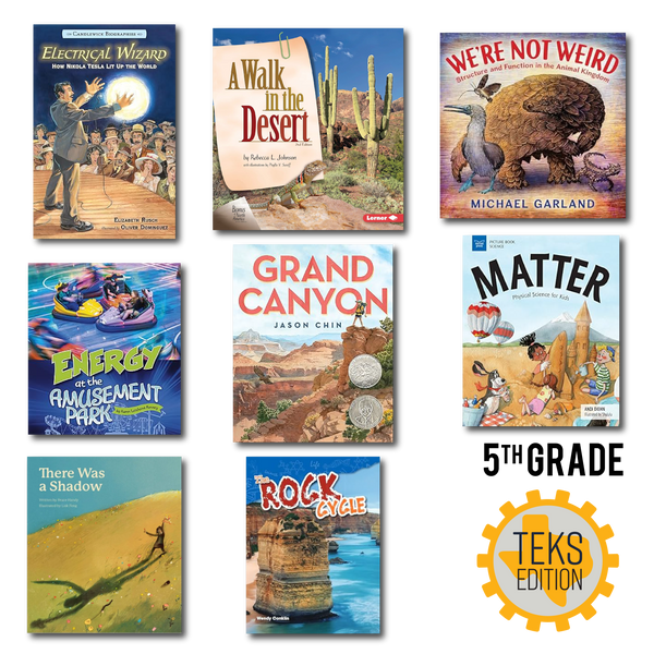 Science Picture Books for ADI 5th Grade Investigations (TEKS Edition)