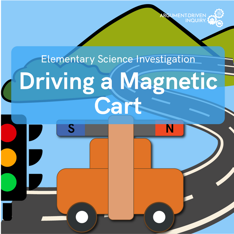 Driving a Magnetic Cart Investigation Kit