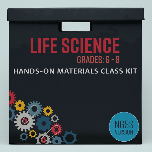 Life Science, Middle School NGSS Book Investigation Kits