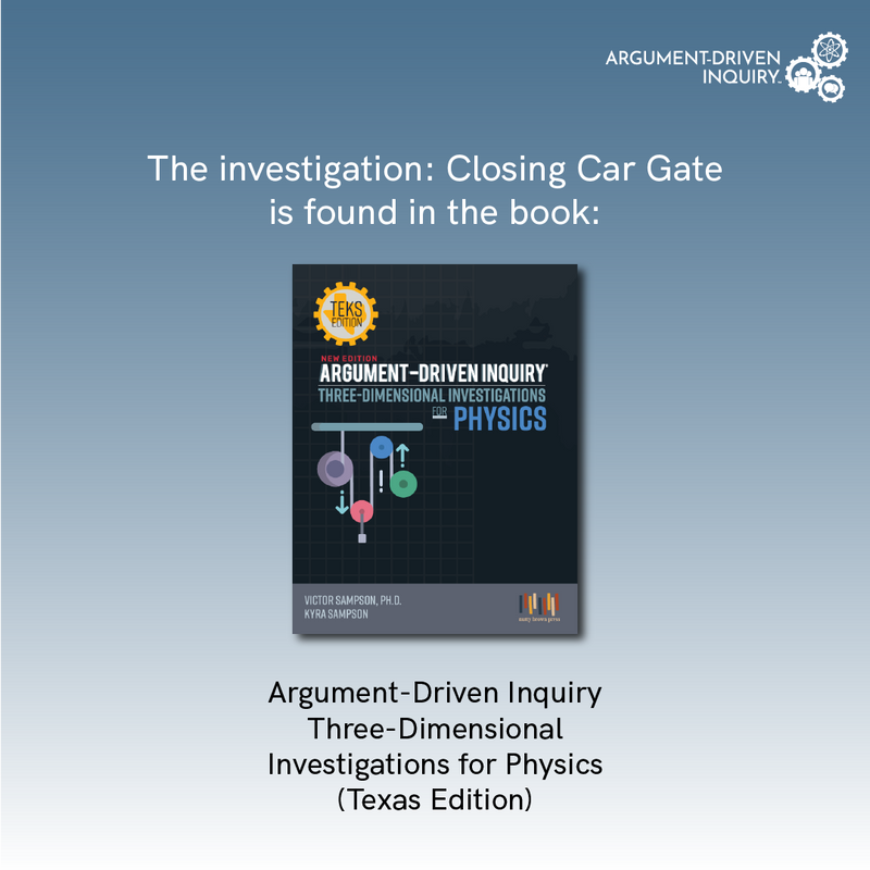 Closing Car Gate Investigation Kit