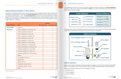 Argument-Driven Inquiry Three-Dimensional Investigations for 5th Grade (Texas Edition)