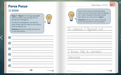 Kindergarten Student Workbooks Pack of 6 (NGSS Edition)