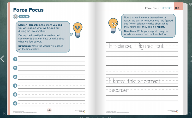 Kindergarten Student Workbooks Pack of 6 (NGSS Edition)