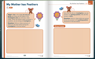 1st Grade Student Workbooks Pack of 6 (NGSS Edition)