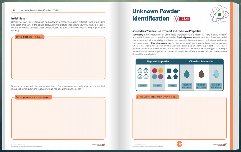 5th Grade Student Workbooks Pack of 6 (NGSS Edition)