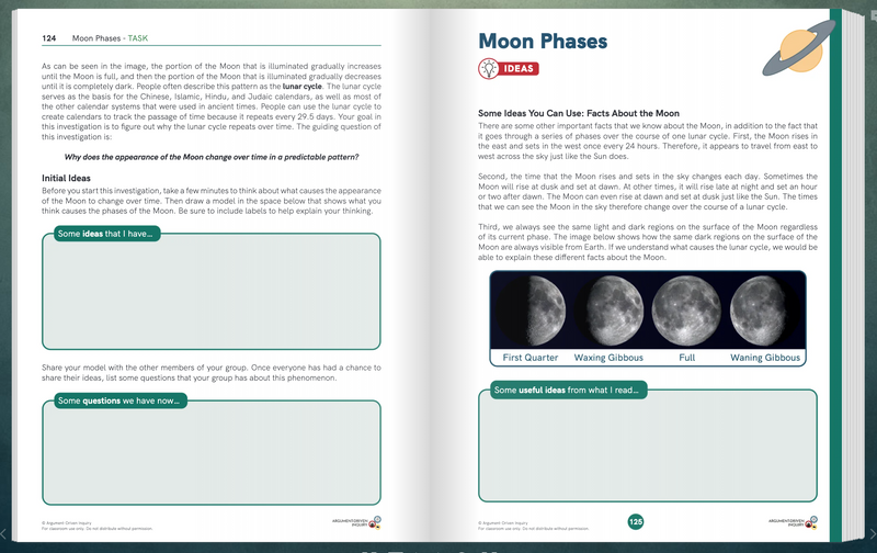 Earth-Space Science for Middle School Student Workbooks Pack of 6 (NGSS Edition)