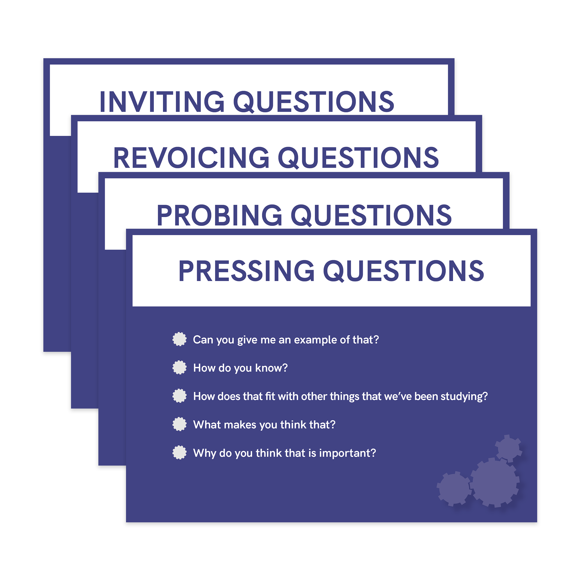 Teacher Question Cards | ADI Store