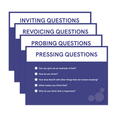 Teacher Question Cards