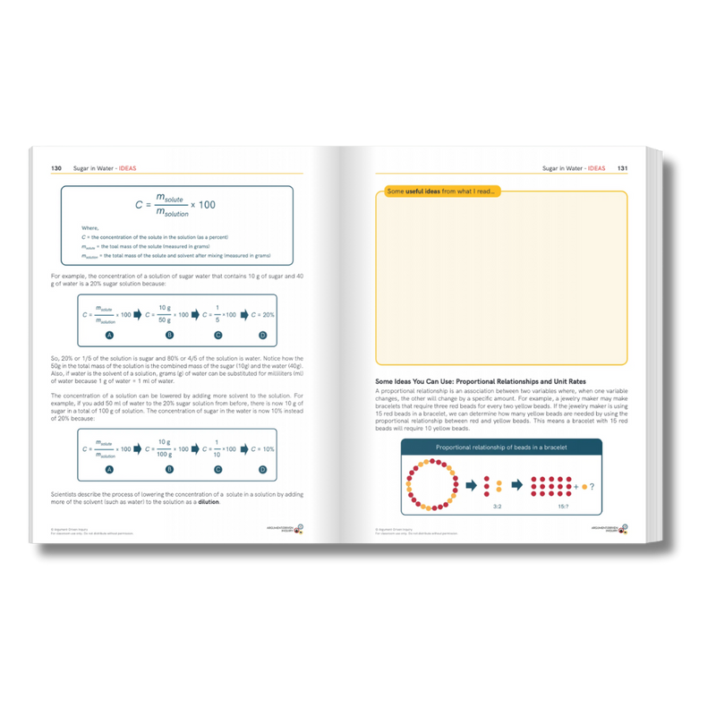 7th Grade Student Workbooks Pack of 6 (TEKS Edition)