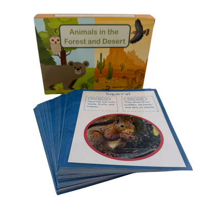 Animals in the Forest and Desert Investigation Kit