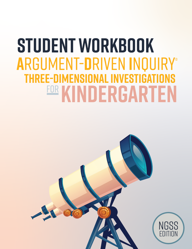 Kindergarten Student Workbooks Pack of 6 (NGSS Edition)