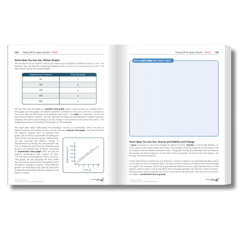 Physics Student Workbooks Pack of 6 (TEKS Edition)